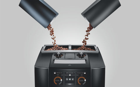 J8 twin Diamond Black (EA) Kaffeevollautomat