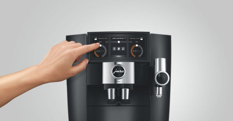 J8 twin Diamond Black (EA) Kaffeevollautomat