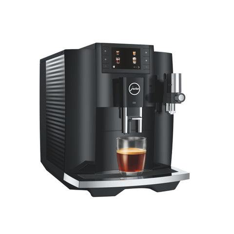 E8 Piano Black (EC) Kaffeevollautomat