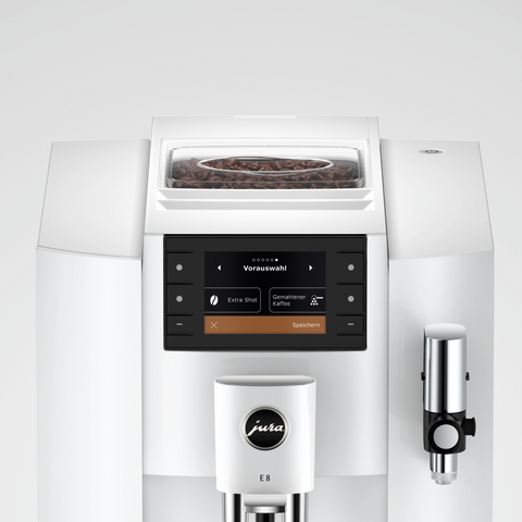 E8 Piano White (EC) Kaffeevollautomat