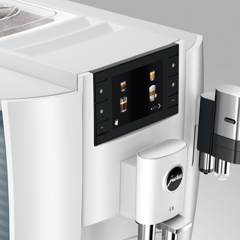 E8 Piano White (EC) Kaffeevollautomat