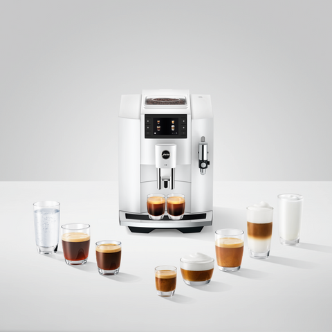 E8 Piano White (EC) Kaffeevollautomat