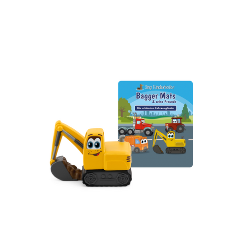 Sing Kinderlieder - Bagger Mats & seine Freunde: Die schönsten Fahrzeuglieder Hörfigur