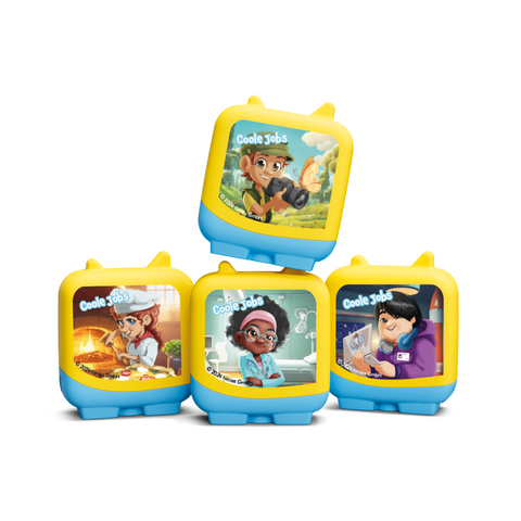 Clever Tonies Coole Jobs-Set - bestehend aus 4 Clever Tonies